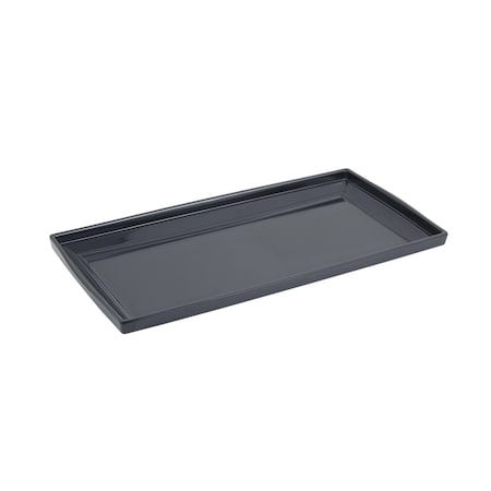 Bon Chef Americana Square Bowl 3 Qts. 10 1/4"L X 19"W X 1 1/2"Deep 53106BLACK